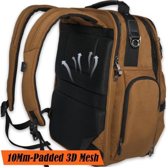 WELKINLAND 24H Business Laptop Backpack - 28L Durable Professional Backpack for - Picture 5 of 7